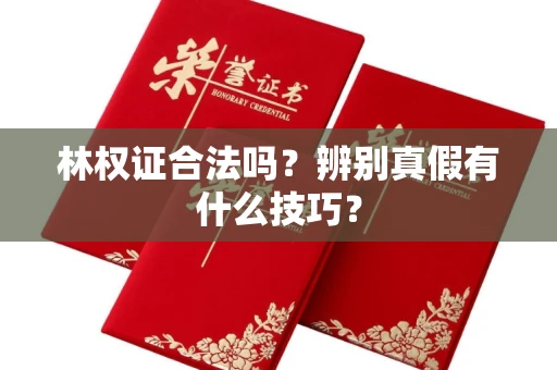全国林权证合法吗?辨别真假有什么技巧?